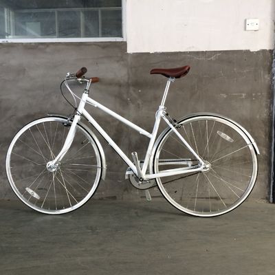 Vintage CR-MO Stahl 4130 Lady Frauen Mädchen Inner 3 Geschwindigkeiten City Bike für den europäischen Markt