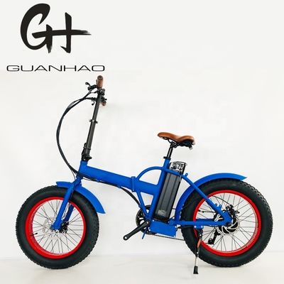 20&quot; 4.0 Snow Big Fat Reifen Klappfahrrad mit 500W Motor und 14AH Lithiumbatterie
