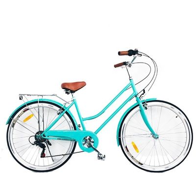 CPSC Farbenfrohe 700C CE High-Steel Lady City-Fahrrad mit Aluminiumlegierung Felge und 7 Geschwindigkeiten