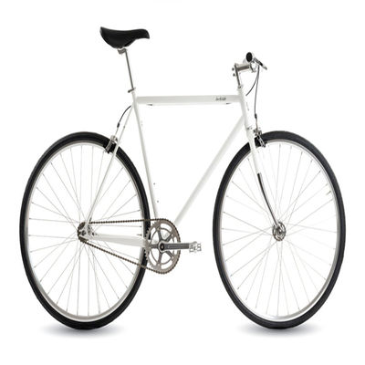 4130 Chromoly Einzelgeschwindigkeit Retro Mens Step Through City Cruiser Bike mit 700C Radgröße