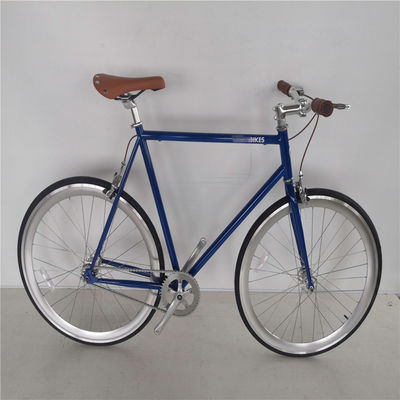 4130 Chromoly Einzelgeschwindigkeit Retro Mens Step Through City Cruiser Bike mit 700C Radgröße