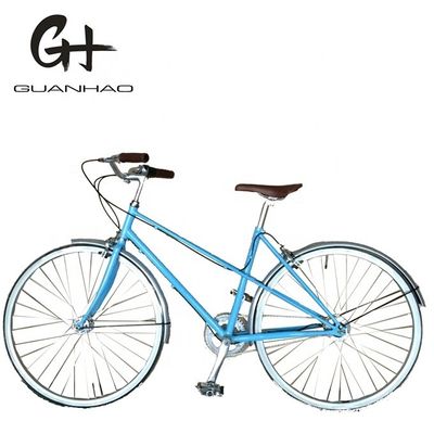 700C Shimano NEXUS Inner 7 Geschwindigkeiten Triebstange Bremse Vintage CE OEM Frauen City Lady Bike