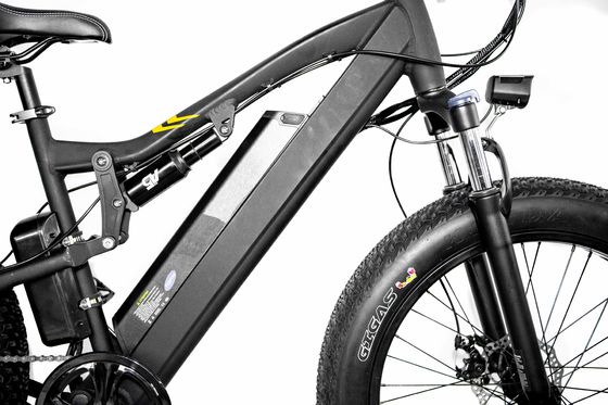 26*2.2 Kenda Reifen 48V 17AH Vollfederung Elektro Mountainbike 1000W BaFang Motor