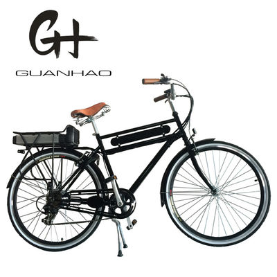 36V 10Ah 250W 700C Stahlrahmen UL2849 Cargo Elektro-Schwerlast-Niederländische Erwachsene Männer City Ebike