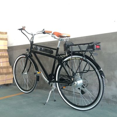 36V 10Ah 250W 700C Stahlrahmen UL2849 Cargo Elektro-Schwerlast-Niederländische Erwachsene Männer City Ebike