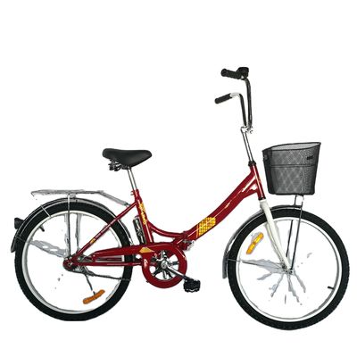 20 Zoll kleines Klapprad mit Stahlkurbel und gewöhnlichem Pedal enthalten