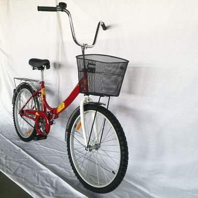 20 Zoll kleines Klapprad mit Stahlkurbel und gewöhnlichem Pedal enthalten