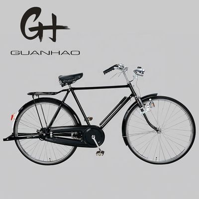 EN-Zertifizierung 28&quot; Männerschlitten-Stahlrahmen Schwerlast-Stadtfahrrad für den Alltag