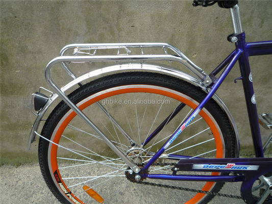 3-teiliges Combo Angebot Vintage Adult Mens Single Speed Retro City Cruiser Bike mit Vorderkorb