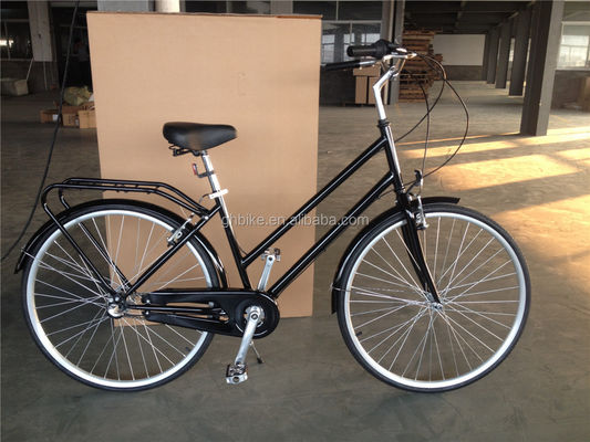 17 kg Schwarz Farbe 3 Ganges Stadtfahrrad für Frauen Fahrrad Stadtfahrrad Damenfahrräder Schwarz Farbe