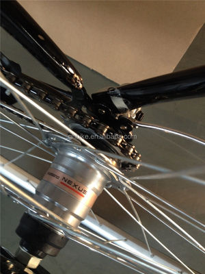 17 kg Schwarz Farbe 3 Ganges Stadtfahrrad für Frauen Fahrrad Stadtfahrrad Damenfahrräder Schwarz Farbe