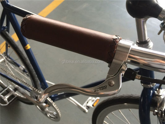 Vintage City Cruiser Fahrrad 700C Erwachsenen Herren Retro Cromo Hybrid Fahrrad mit Cro-mo Gabel