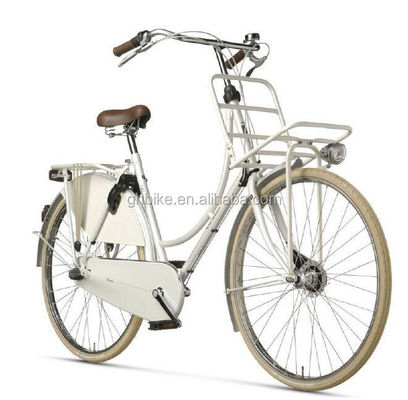 28 Zoll City Bike OMA Fahrrad beliebtes niederländisches Fahrrad mit Stahlrahmen und Gabelmaterial