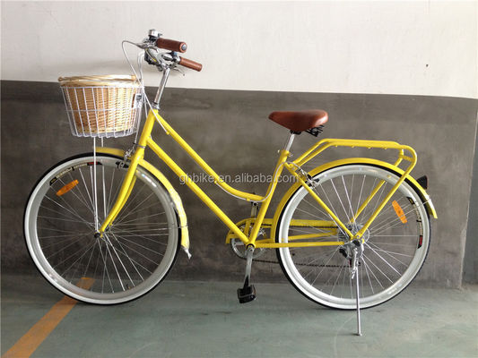 Blaue Farbe 7 Geschwindigkeiten Vintage Lady City Cruiser Bike Frauen Retro Bikes für das Stadtleben