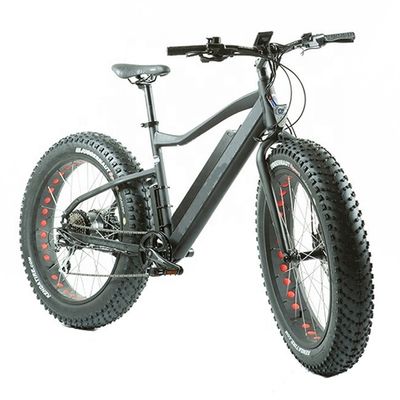 26" UL2849 Hochleistung 500W EMTB Elektro Mountainbike mit 7 Geschwindigkeitsgetrieben und 40KM/H Max-Geschwindigkeit