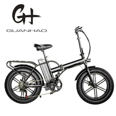 Klappbare Rahmen 48V 750W Elektrofahrrad mit Step Through Design und 20x4 Fettreifen