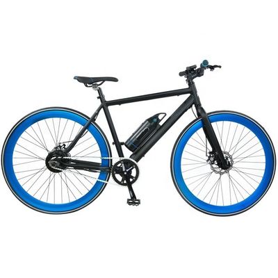 Aluminiumrahmen 700C Einzelgeschwindigkeit 500W 48V 10AH Lithiumbatterie Elektrofahrrad für die Stadt