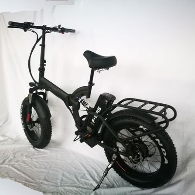 48V 21AH Vollfederung 1000W 20&quot; Elektrofahrrad mit Scheibenbremse und Hinterhubmotor