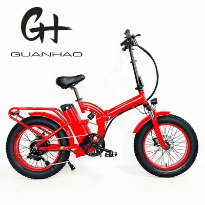Reifenbreite 20*4&quot; 48V 21ah Lithiumbatterie 1000W Elektro-Fullsuspension Klapprad