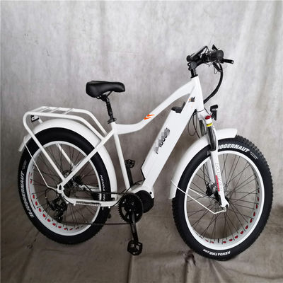 Shimano 7-Geschwindigkeit 1000W Mittenantrieb Motor Elektrofahrrad 26 Zoll für 2023 Fat Tire E Bikes