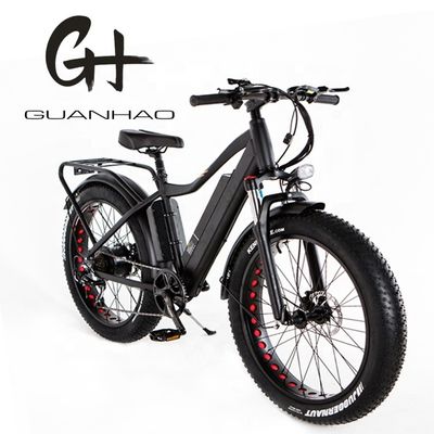 Snow 26&quot; 52V 1000W Elektro Mountainbike mit 7 Schnellgetrieben und 17AH Lithiumbatterie