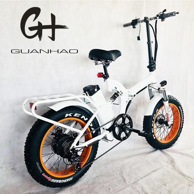 20&quot; Vollfederung Elektro-Schneefahrrad mit 48V 21AH Batterie und 1000W Bafang Hintermotor