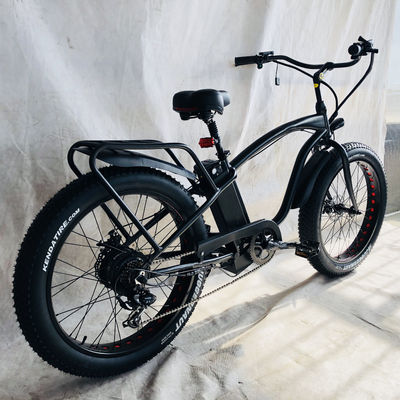 26&quot; 1000W Bafang Hintermotor Fettreifen Elektrische Ladung Beach Cruiser Bike mit 48V 21AH Lithiumbatterie