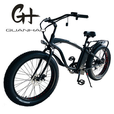 26&quot; 1000W Bafang Hintermotor Fettreifen Elektrische Ladung Beach Cruiser Bike mit 48V 21AH Lithiumbatterie