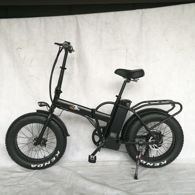20 Zoll 48V 500W 750W 1000W elektrisches Klapprad mit Fettreifen Maximalgeschwindigkeit 30-50Km/h