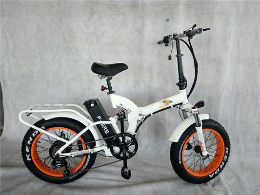 20 Zoll 48V 500W 750W 1000W elektrisches Klapprad mit Fettreifen Maximalgeschwindigkeit 30-50Km/h