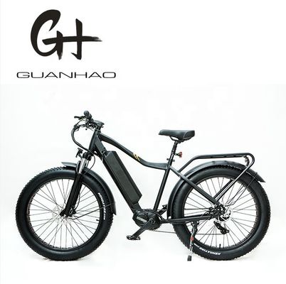 26x4.0 Zoll Mountain Electric Fat Tire Bike mit 1000W Diver Motor und Frontträger