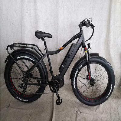 26x4.0 Zoll Mountain Electric Fat Tire Bike mit 1000W Diver Motor und Frontträger