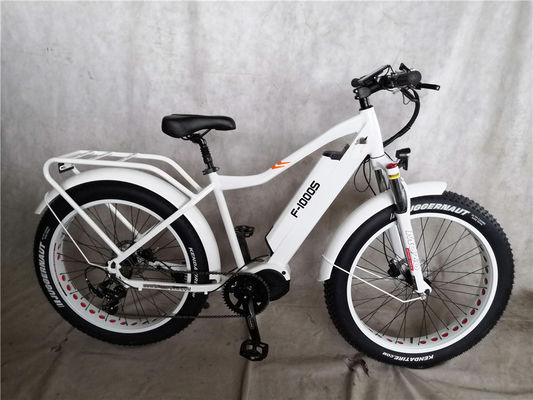 26x4.0 Zoll Mountain Electric Fat Tire Bike mit 1000W Diver Motor und Frontträger