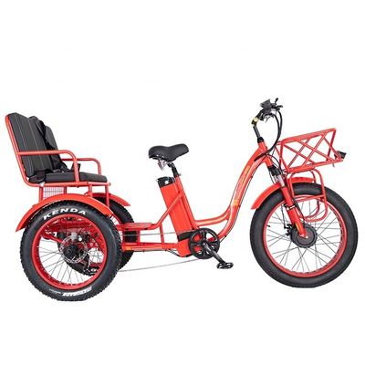 50-70 km Fahrleistung 48V 1000W 50KM/h 3 Räder Elektro-Dreirad für Passagiere und Fracht