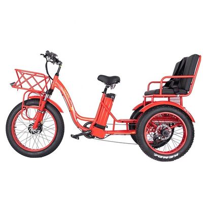 50-70 km Fahrleistung 48V 1000W 50KM/h 3 Räder Elektro-Dreirad für Passagiere und Fracht