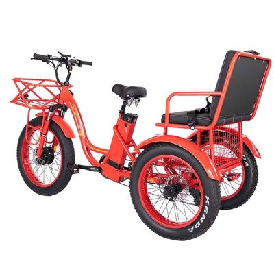 50-70 km Fahrleistung 48V 1000W 50KM/h 3 Räder Elektro-Dreirad für Passagiere und Fracht