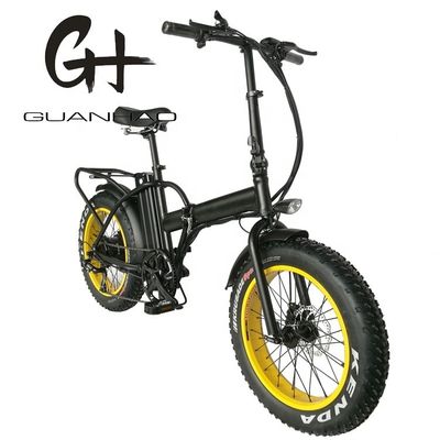 30-50Km/h 1000W 21AH Lithiumbatterie Erwachsene 4,0X Schneedeckel Klappfahrrad
