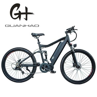 7 Geschwindigkeit 26 &quot;Aluminium elektrische Vollfederung Mountainbike mit 21AH Batteriekapazität