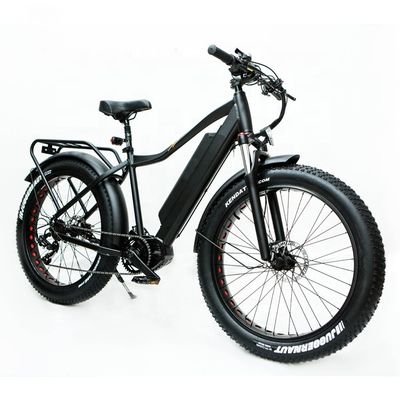 500watt 17AH Batterie 8Fun Mittelmotor M600 26&quot; 4.0 Schneedeckel Elektro Mountainbike