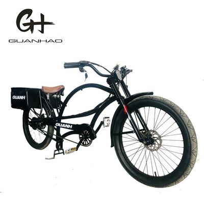 750W 48V 118AH 24&quot; 3,0 Reifen Einzelgeschwindigkeit 45KM/h Doppelbatterie Elektro-Helikopterrad