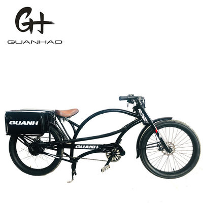 750W 48V 118AH 24&quot; 3,0 Reifen Einzelgeschwindigkeit 45KM/h Doppelbatterie Elektro-Helikopterrad