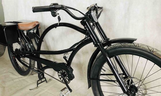 750W 48V 118AH 24&quot; 3,0 Reifen Einzelgeschwindigkeit 45KM/h Doppelbatterie Elektro-Helikopterrad