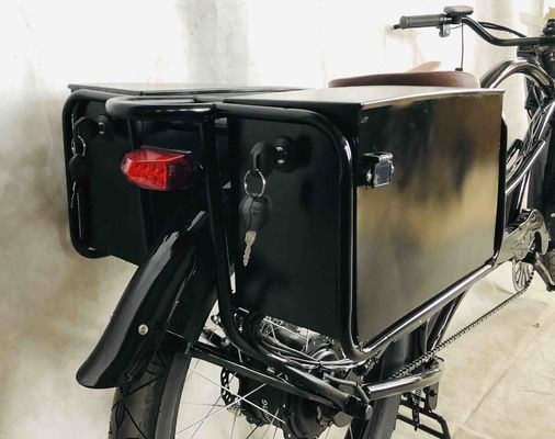 750W 48V 118AH 24&quot; 3,0 Reifen Einzelgeschwindigkeit 45KM/h Doppelbatterie Elektro-Helikopterrad