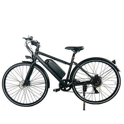 26 Zoll 7 Geschwindigkeiten OEM Aluminiumrahmen 500W 48V 45KM/H Frauen Stadt Mädchen Elektro-Hybrid-Fahrrad
