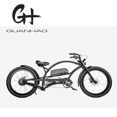 Elektrofahrrad 24&quot;x3.0 Reifen 1000W 17AH Hi-Ten Stahlrahmen 50KM/H Shimano Speed Cruiser