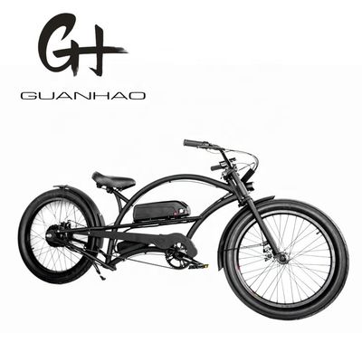 Elektrofahrrad 24&quot;x3.0 Reifen 1000W 17AH Hi-Ten Stahlrahmen 50KM/H Shimano Speed Cruiser