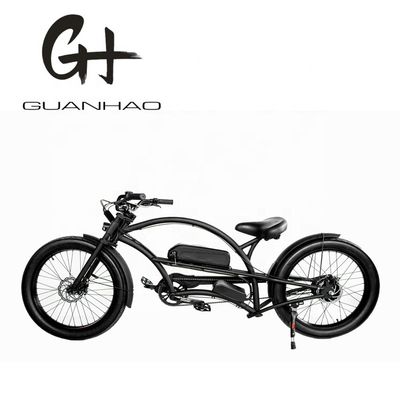 Elektrofahrrad 24&quot;x3.0 Reifen 1000W 17AH Hi-Ten Stahlrahmen 50KM/H Shimano Speed Cruiser