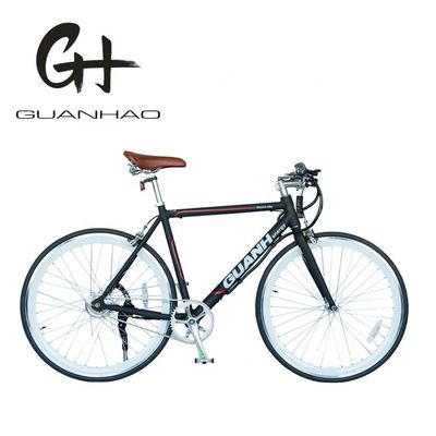 700C Aluminium Elektrofahrrad CE EN15194 Zertifiziert 36V 350W Motor 10,8AH versteckte Lithiumbatterie