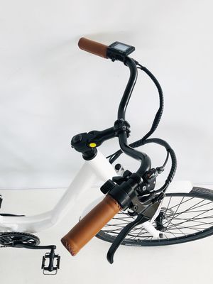 USA USD390 500W 48V 14AH Elektro-Lady-Fahrrad mit 7-Gang- und LCD-Display