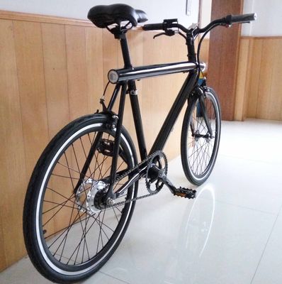 CE-zertifiziertes 20 Zoll 350 Watt Elektro-Stadtfahrrad mit versteckter Batterie und OEM-Farblogo